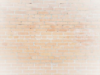 Background pale color brick wall