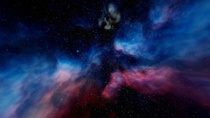 abstract background for design, space abstraction, starry cosmic backround, star background, galactic background 3d render	