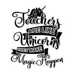 Funny Quote Teacher Math and Science Text and Illustration