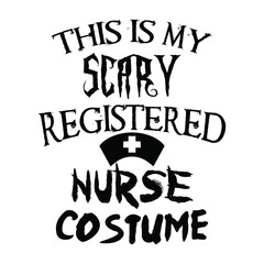 Funny Quote Nurse Text and Illustration