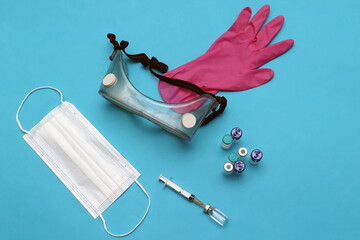 COVID-19 equipment and vaccine