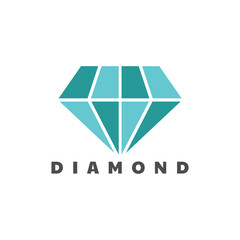 diamond logo design vector illustration