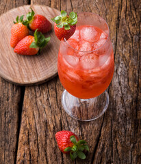 Caipifruta Caipiroska de Morango
