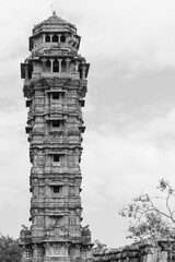 Tower in Chittorgarh Fort, Rajasthan, India