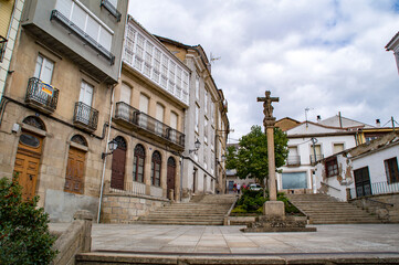 Fototapeta na wymiar Monforte de Lemos, Lugo, Galicia, España