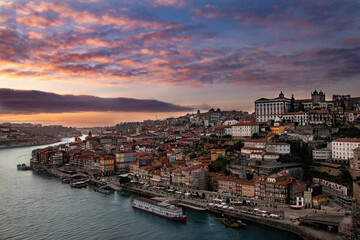 Porto sunset Portugal