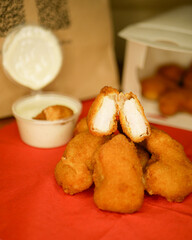 fried chicken nuggets