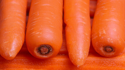 bunch of carrots, full frame