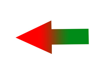 Pfeil gr&uuml;n zu rot
