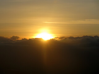 Obraz premium sunset Ngorongoro Conservation Area in Tanzania