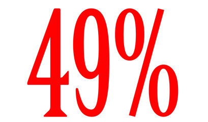 49 % off icon