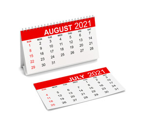 Calendar for year 2021. Week starts with sunday