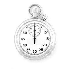 Stopwatch. Black and white image