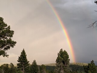 Rainbow White Mountains New Mexico 2020