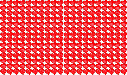 pattern with hearts