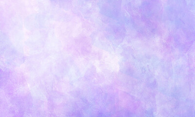 Purple background on watercolor paper texture.  Abstract pastel purple and white color.