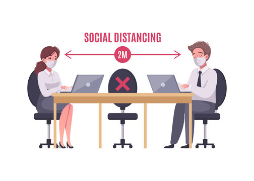 Social Distancing Concept