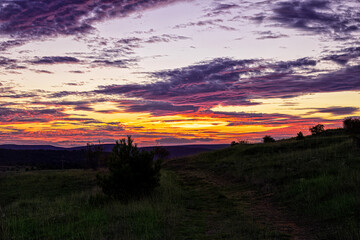 Atardecer para dejarlo todo y mirar