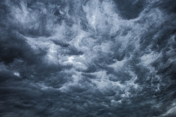 Storm Clouds. Dark Sky Cloud. Environment Weather Climate Concept Background