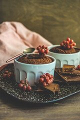 Chocolate fondant cake