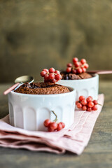 Chocolate fondant cake