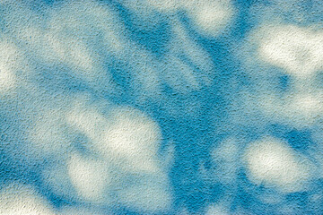 Blue concrete wall texture backdrop for background design..