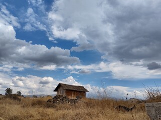 abandoned house