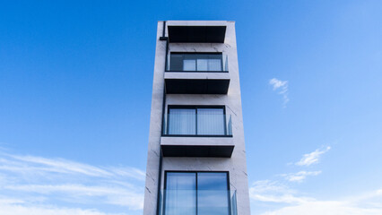 windows of a building