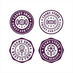 Candy store stamp premium collection