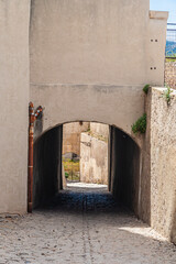 City of Calvi on Corse and the citadel of the city