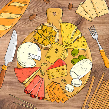 Ilustraci&oacute;n de bodeg&oacute;n