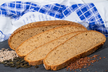 Aufgeschnittenes Brot