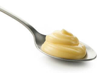 spoon of mayonnaise