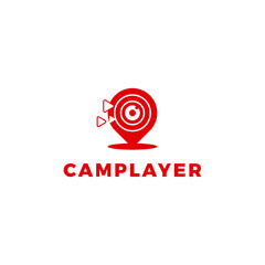 Cam Player Webcam Software application Technology Logo Design Graphic Concept