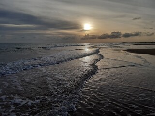 Sunrise on the beach