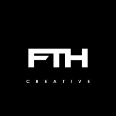 FTH Letter Initial Logo Design Template Vector Illustration