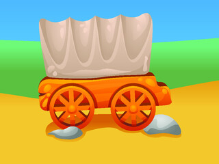 Carriage vector illustration