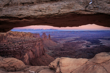 Mesa Arch at Twilight, Canyonlands National Park, Utah