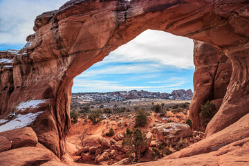Broken Arch View, Arches National Park, Utah
