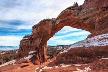 Broken Arch View, Arches National Park, Utah