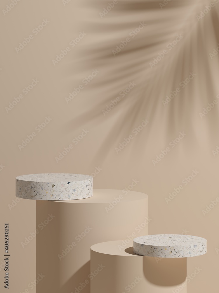 Poster abstract background minimal style for product branding presentation. mock up scene with empty space.