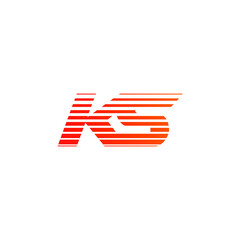KS Speed Racing Logo Logo Design Graphic Concept