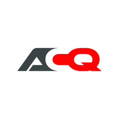 ACQ logo ACQ icon ACQ vector ACQ monogram ACQ letter ACQ minimalist ACQ triangle ACQ flat Unique modern flat abstract logo design  