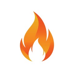 Fire flame design. Fire flame icon. Fire symbols. Vector illustration.