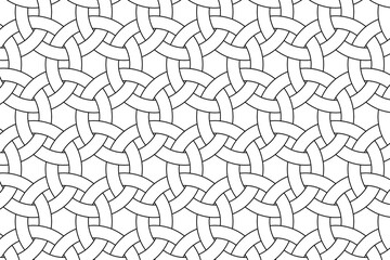 seamless abstract geometric background pattern circle