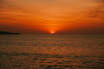 Fototapeta na wymiar Sunset in Bali