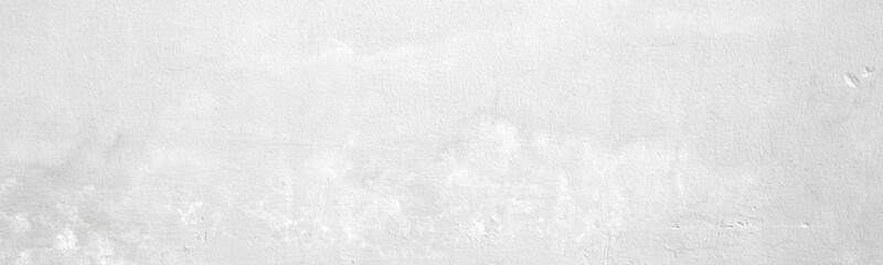 White concrete stone surface paint wall background, Grunge cement paint texture backdrop, White rough concrete stone wall background, Copy space  banner, wallpaper