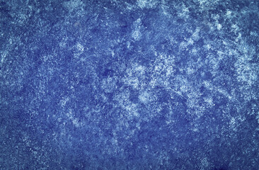 blue abstract background. texture blue copy space. painting blue and light modern. wallpaper vintage color stone art. cement and grunge concrete are rough. art abstract stone on the wall granular sur