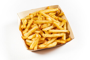 french fries in the box