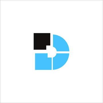 logo d icon templet vector templet